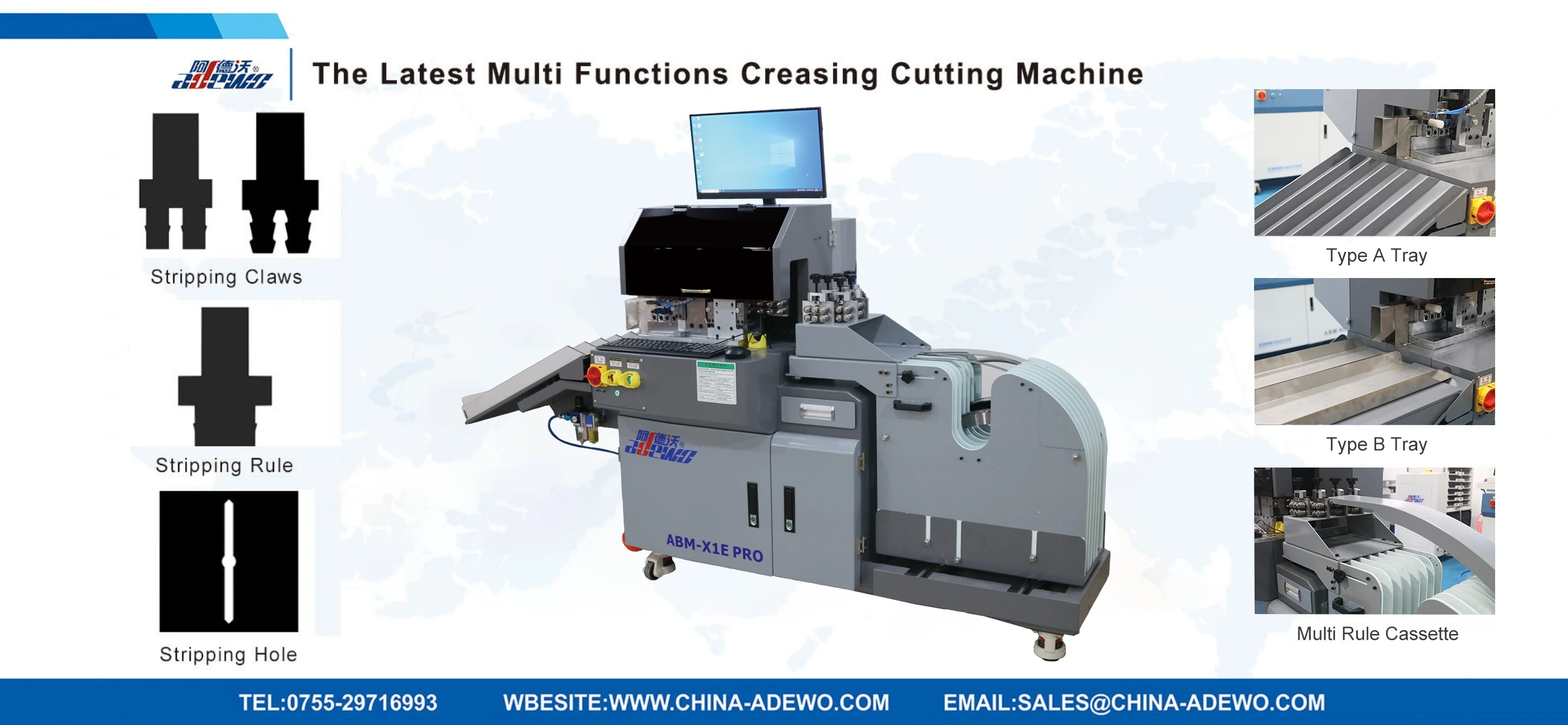 Latest Multi Functions Creasing Cutting Machine Made in China