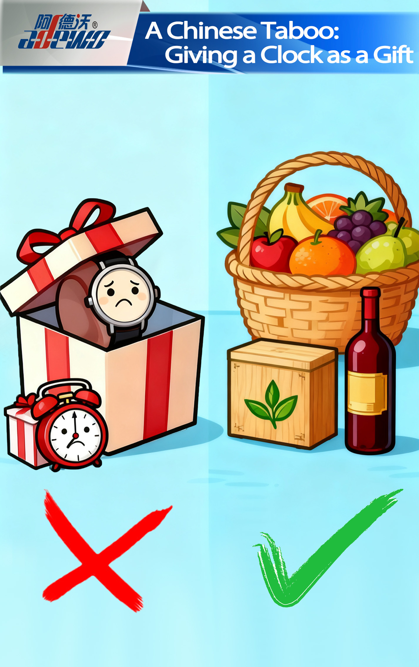 A Chinese Taboo: Giving a Clock as a Gift