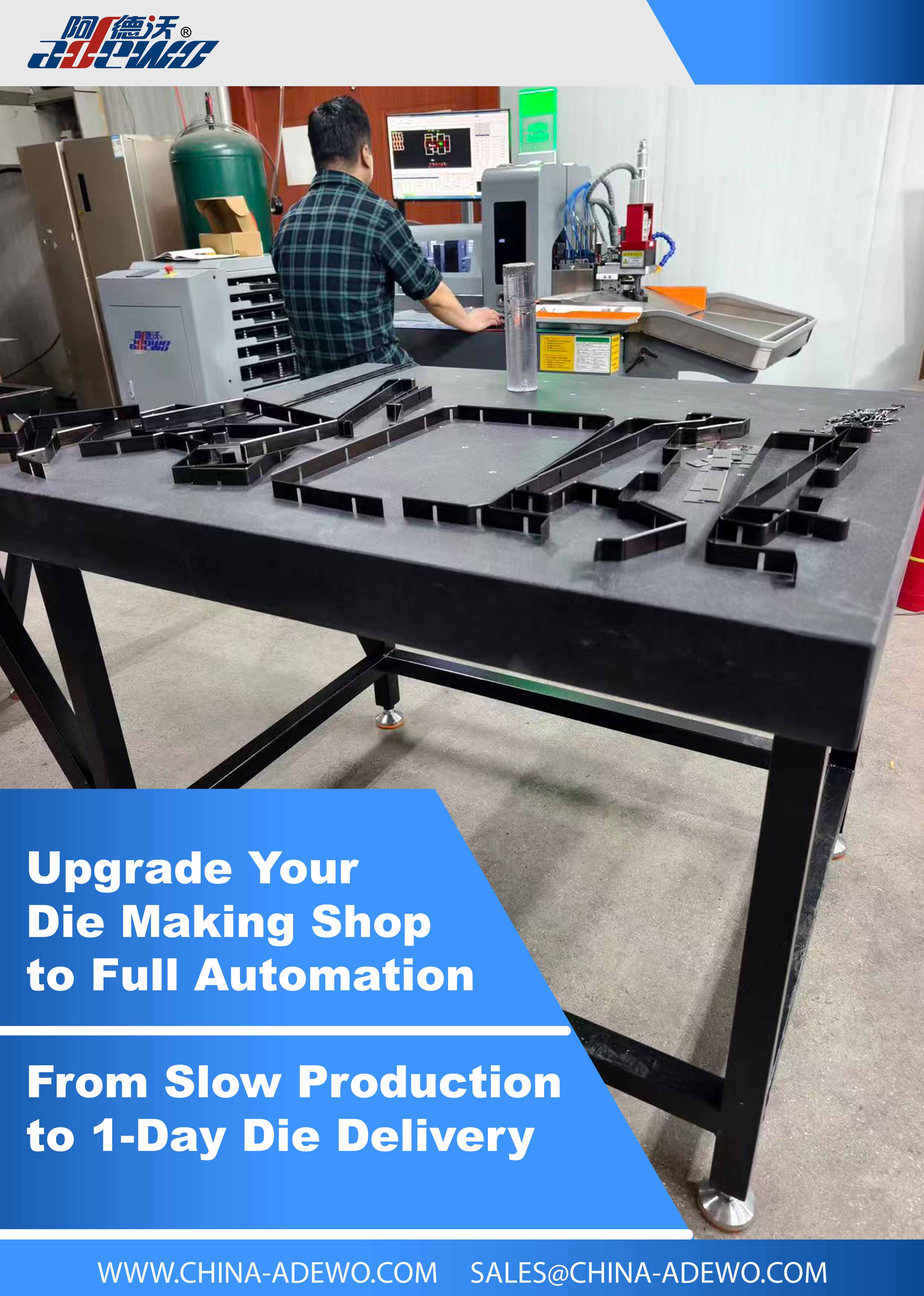 Packaging Die Maker Expands Production Capacity with ADEWO Automatic Rule Bending Machines and Rule Cutting Machine