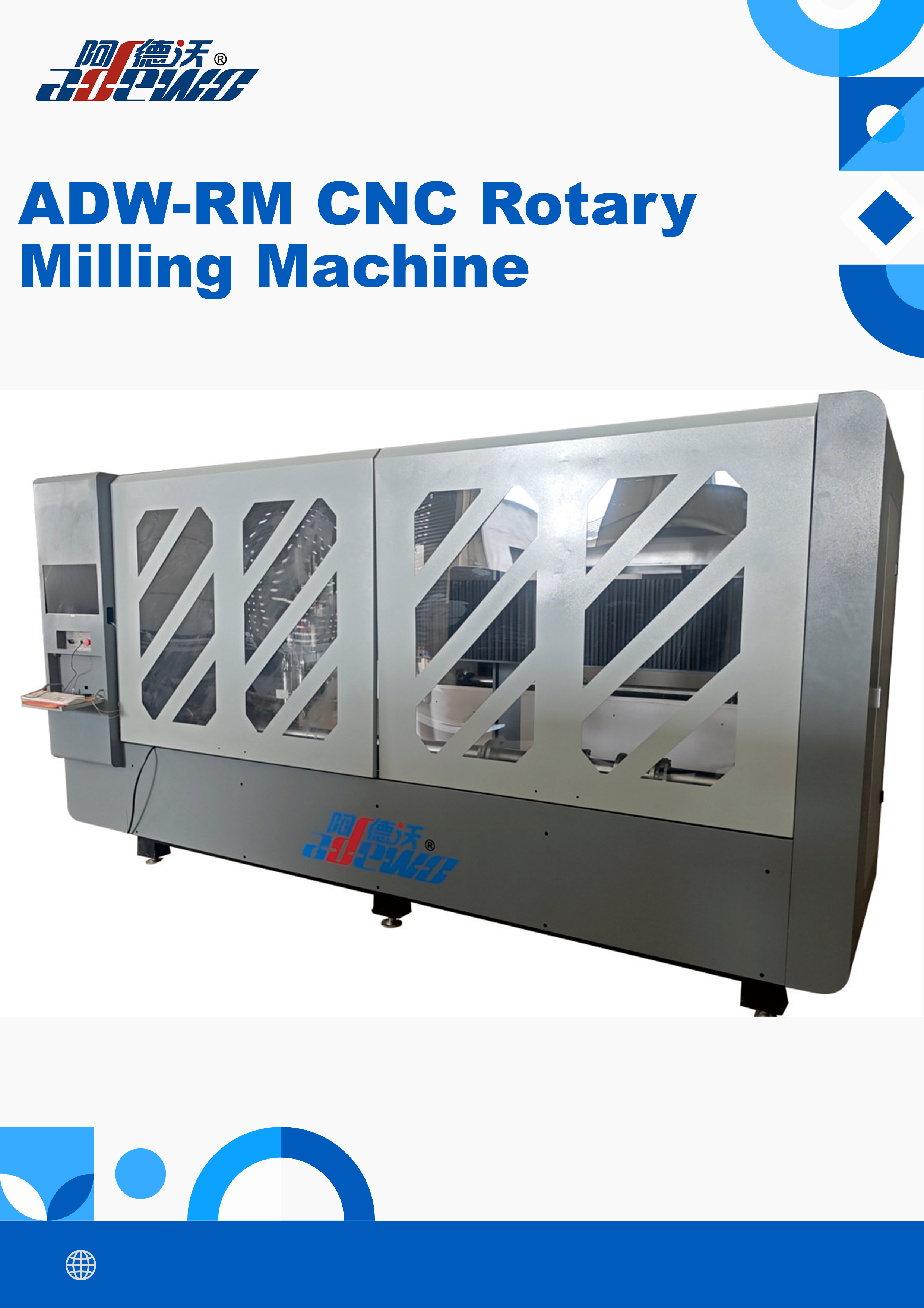 Maximize Efficiency and Precision with the ADW-RM CNC Rotary Milling Machine