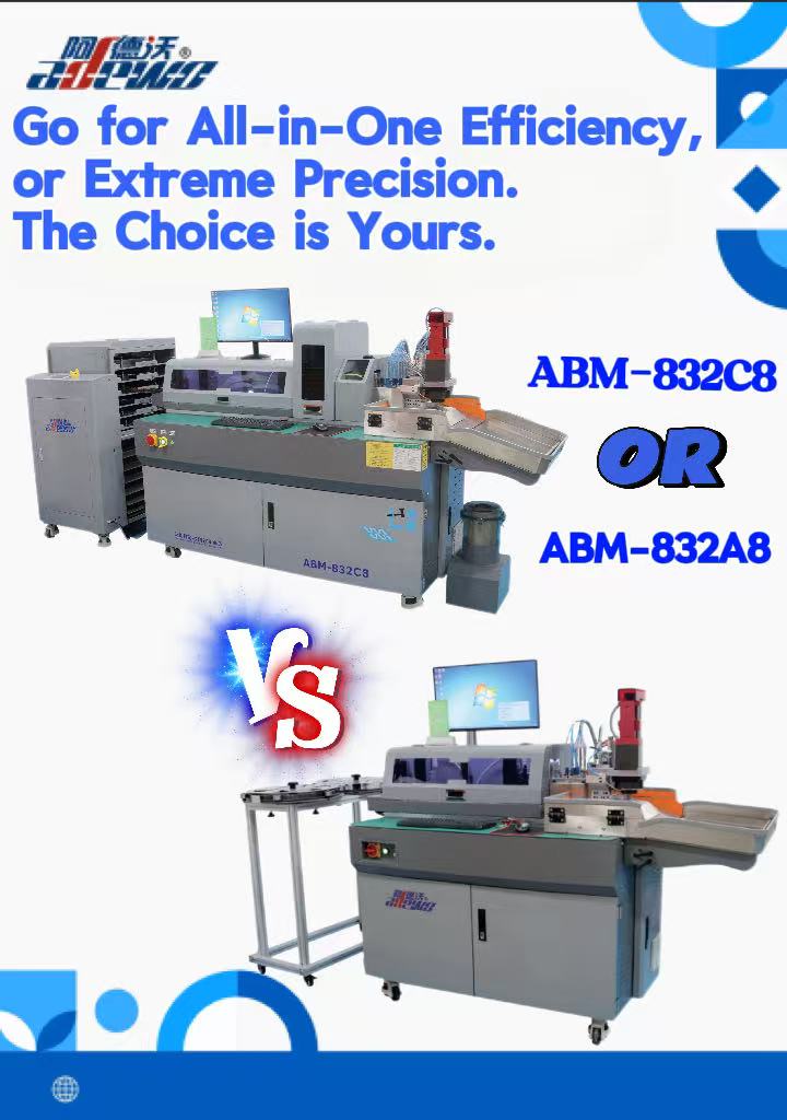 ABM-832A8 & 832C8 High Formability Benders: Go for All-in-One Efficiency, or Extreme Precision. The Choice is Yours.