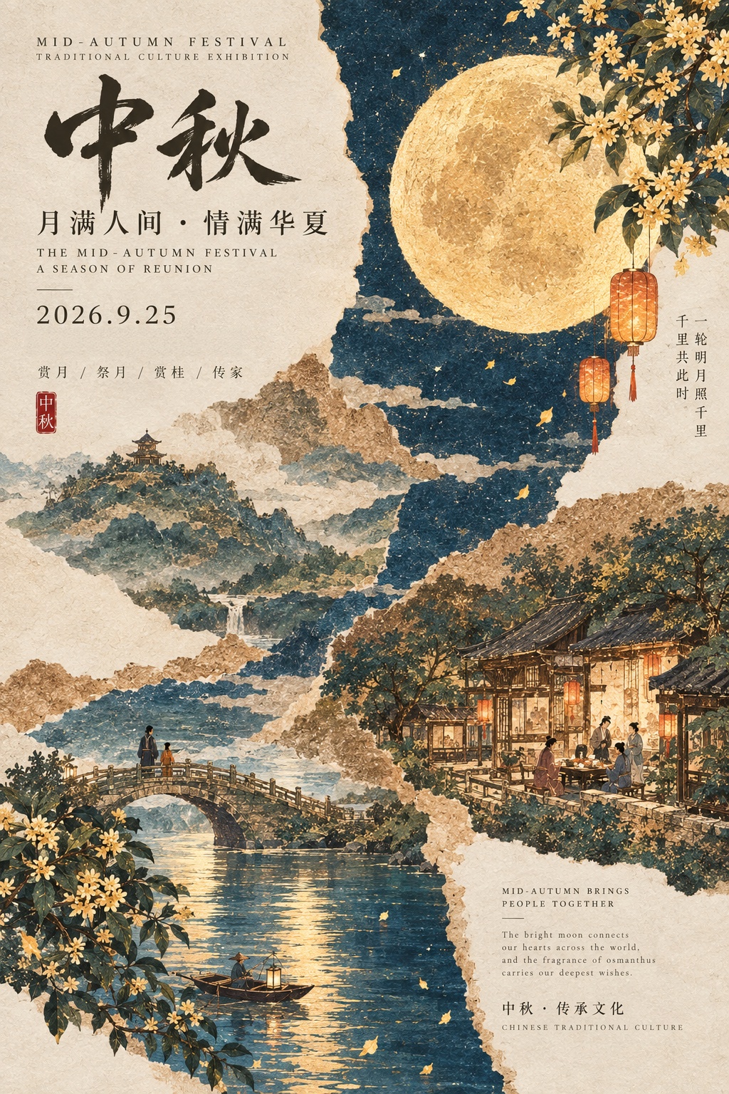 The bright moon knows no borders; we share the joy of reunion—Adewo wishes you a Happy Mid-Autumn Festival.