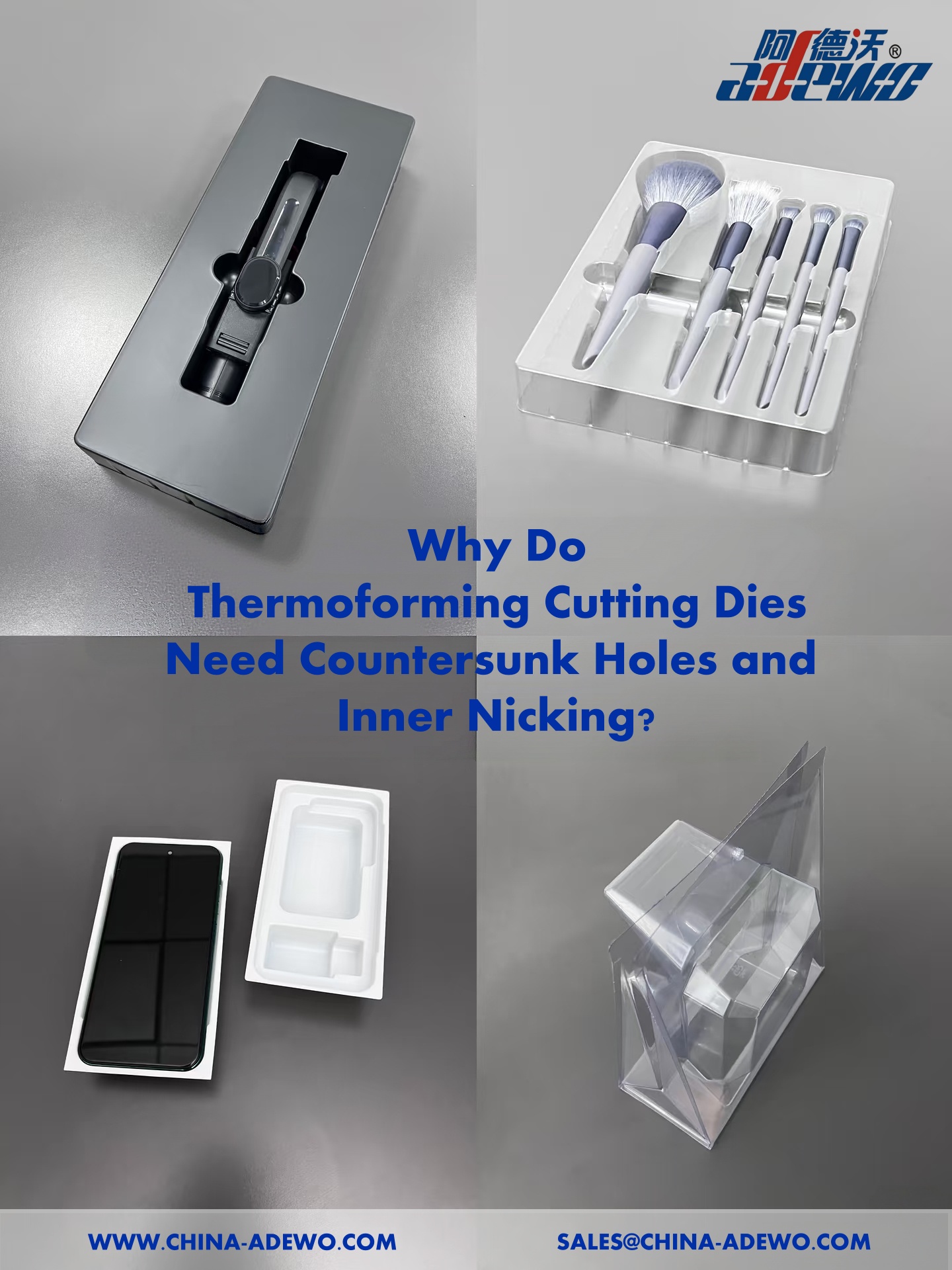 Why Do Thermoforming Cutting Dies Need Countersunk Holes and Inner Nicking?