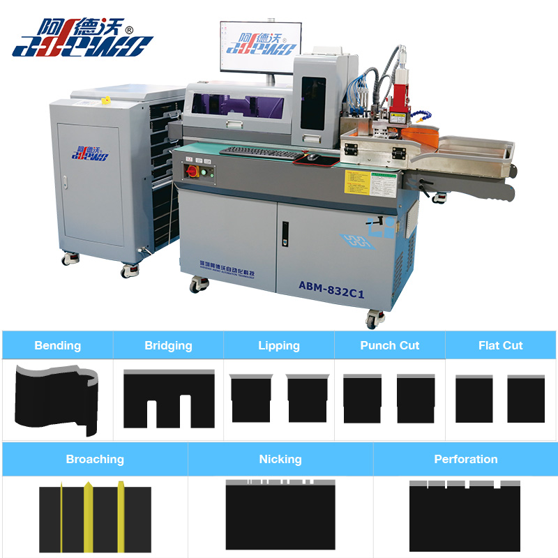 832C1 Auto Bending Machine for Packaging and Printing Industry