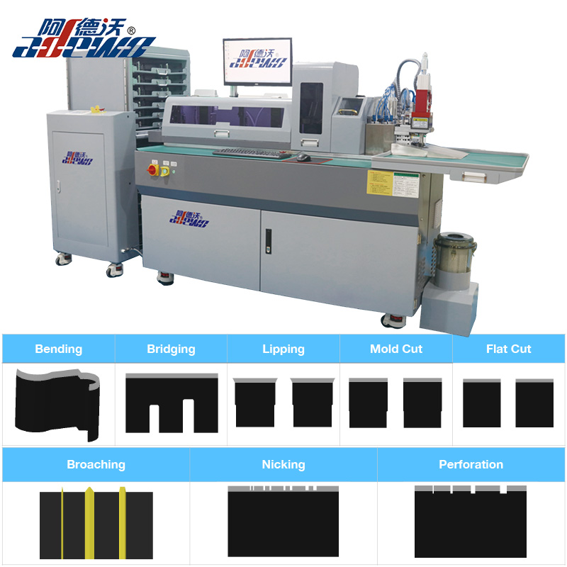 ABM-832C2 Multi-Function Steel Rule Die Auto Bender Machine for BOBST-Certified Die Makers