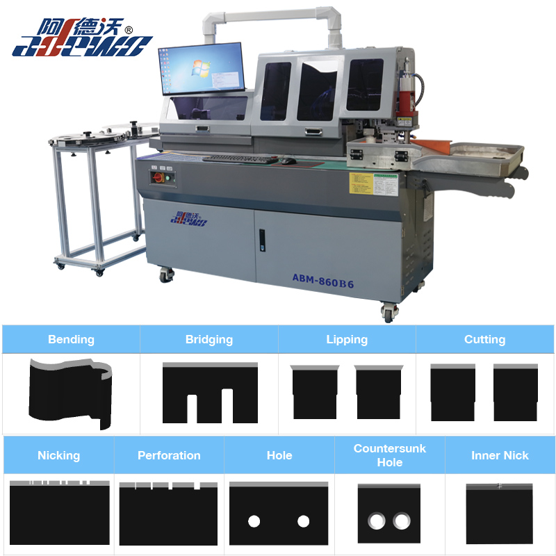 Countersunk Hole High Rule Auto Bender Machine