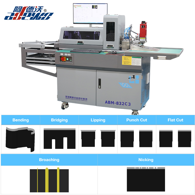 Label Rule Auto Bender Machine